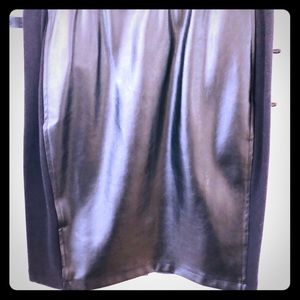 Splendid NWT black leather-inspired skirt - size S